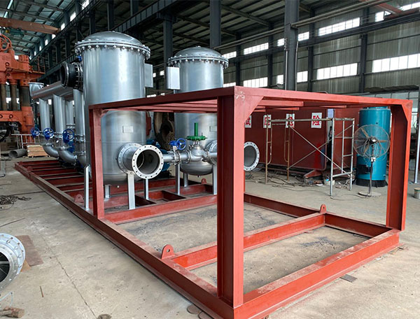 沼氣功能預處理系統(tǒng)制作中