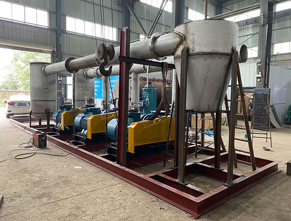 沼氣功能預處理系統(tǒng)制作中